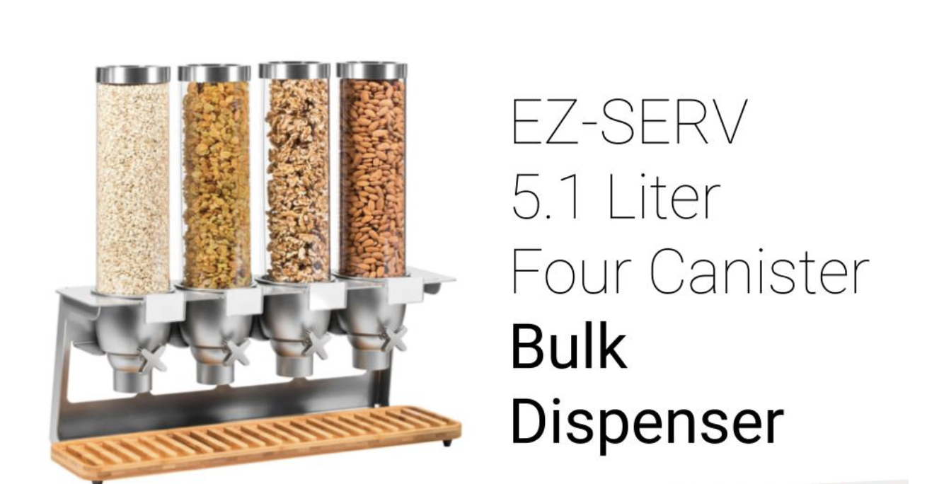 EZ-SERV 5.1 Liter Four Canister Dispenser